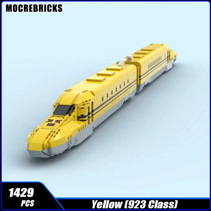 MOC- 215561 Серия City Traffic, желтый поезд Shinkansen, строительные блоки, сборная модель, кирпичи, дисплей, креативные детские игрушки
MOC- 215561 Серия City Traffic, желтый поезд Shinkansen, строительные блоки, сборная модель, кирпичи, дисплей, креативные детские игрушки
