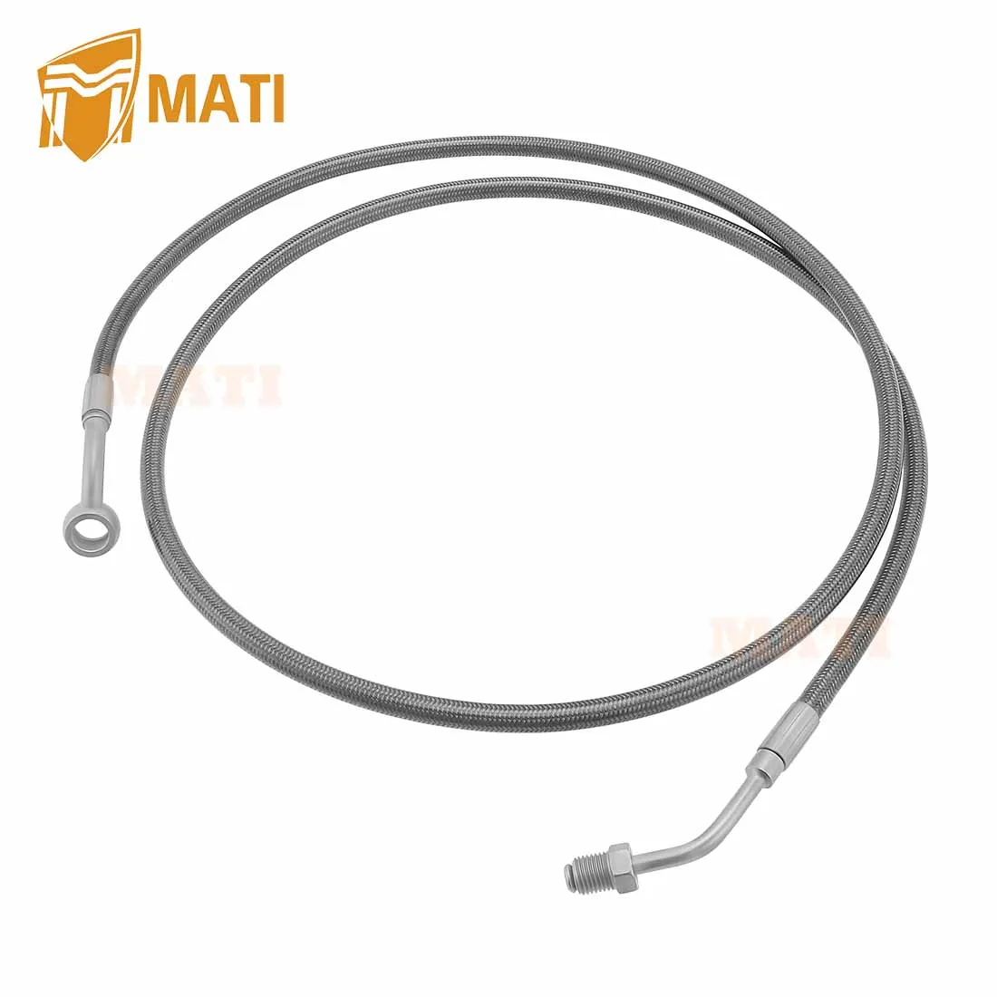 Rear Brake Hose Line (Master Cylinder to Rear Fitting Cross) for Polaris Ranger-500-2x4 2005-2009 Ranger-700-XP 2005-08 1910822
Rear Brake Hose Line (Master Cylinder to Rear Fitting Cross) for Polaris Ranger-500-2x4 2005-2009 Ranger-700-XP 2005-08 1910822