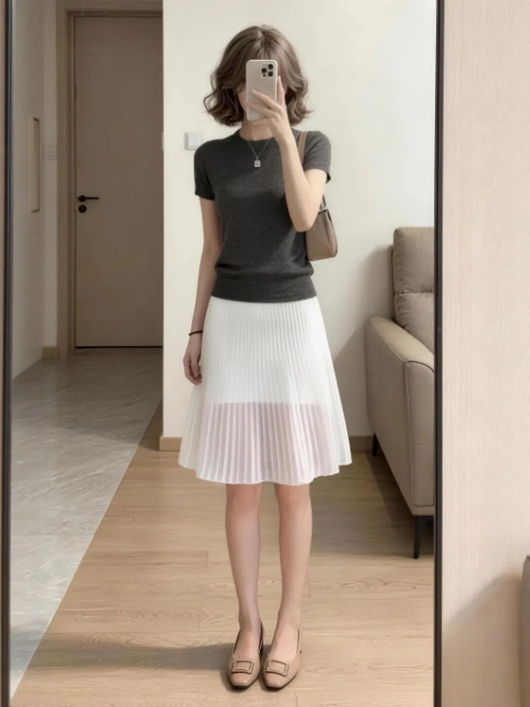 Korean Style Fashionable Two-Piece Set Short Sleeve round Neck T-Shirt And Half-length Skirt Comfortable Breathable Summer Ou...
Korean Style Fashionable Two-Piece Set Short Sleeve round Neck T-Shirt And Half-length Skirt Comfortable Breathable Summer Ou...