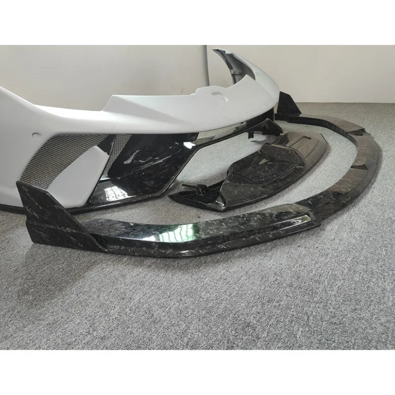 Upgraded P-style semi carbon fiber forged front bumper for Lamborghini Huracan LP610 LP580 body kit for LP640 forged front lip
Upgraded P-style semi carbon fiber forged front bumper for Lamborghini Huracan LP610 LP580 body kit for LP640 forged front lip