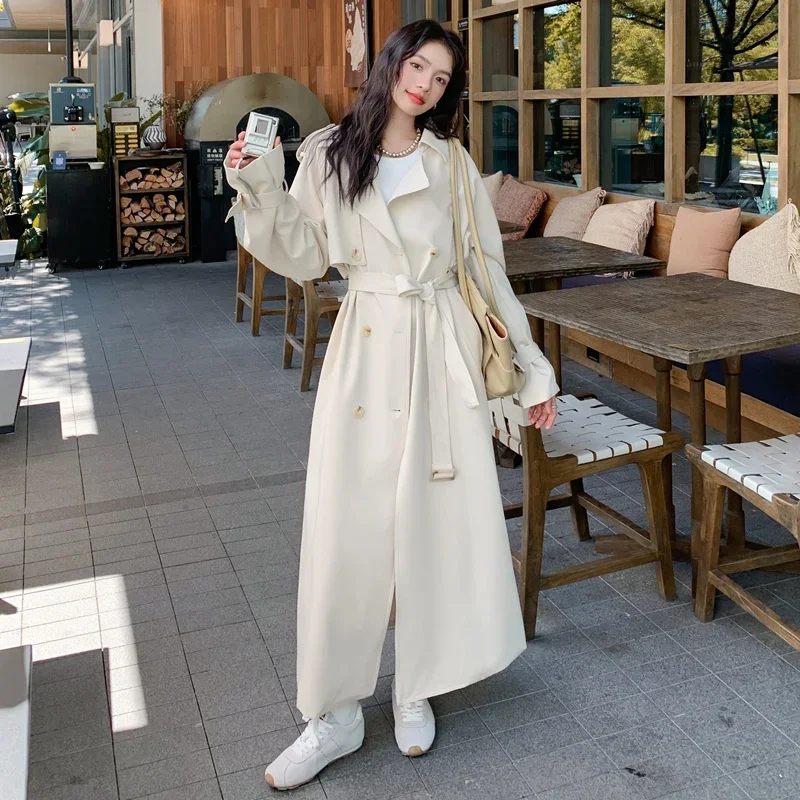 MiiiiX классический длинный двубортный плащ в английском стиле, свободная универсальная ветровка, куртка, верхняя одежда, женская осенняя одежда
MiiiiX классический длинный двубортный плащ в английском стиле, свободная универсальная ветровка, куртка, верхняя одежда, женская осенняя одежда