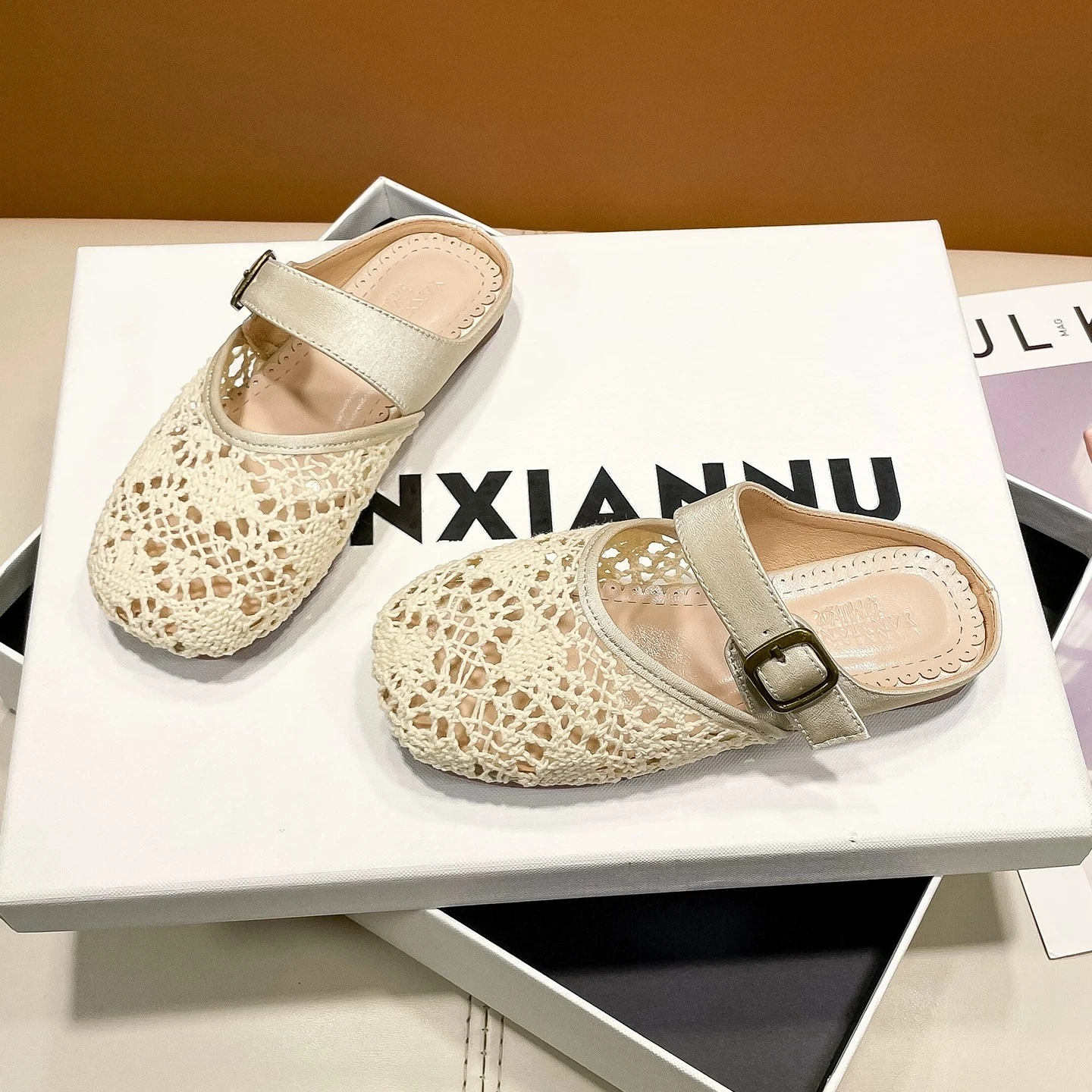 Girls Crochet Sandals 2026 New Summer Toddler Strappy Beach Slippers Non-slip Simple Retro Style Garden Wedding Dress Up Age3-5
Girls Crochet Sandals 2026 New Summer Toddler Strappy Beach Slippers Non-slip Simple Retro Style Garden Wedding Dress Up Age3-5
