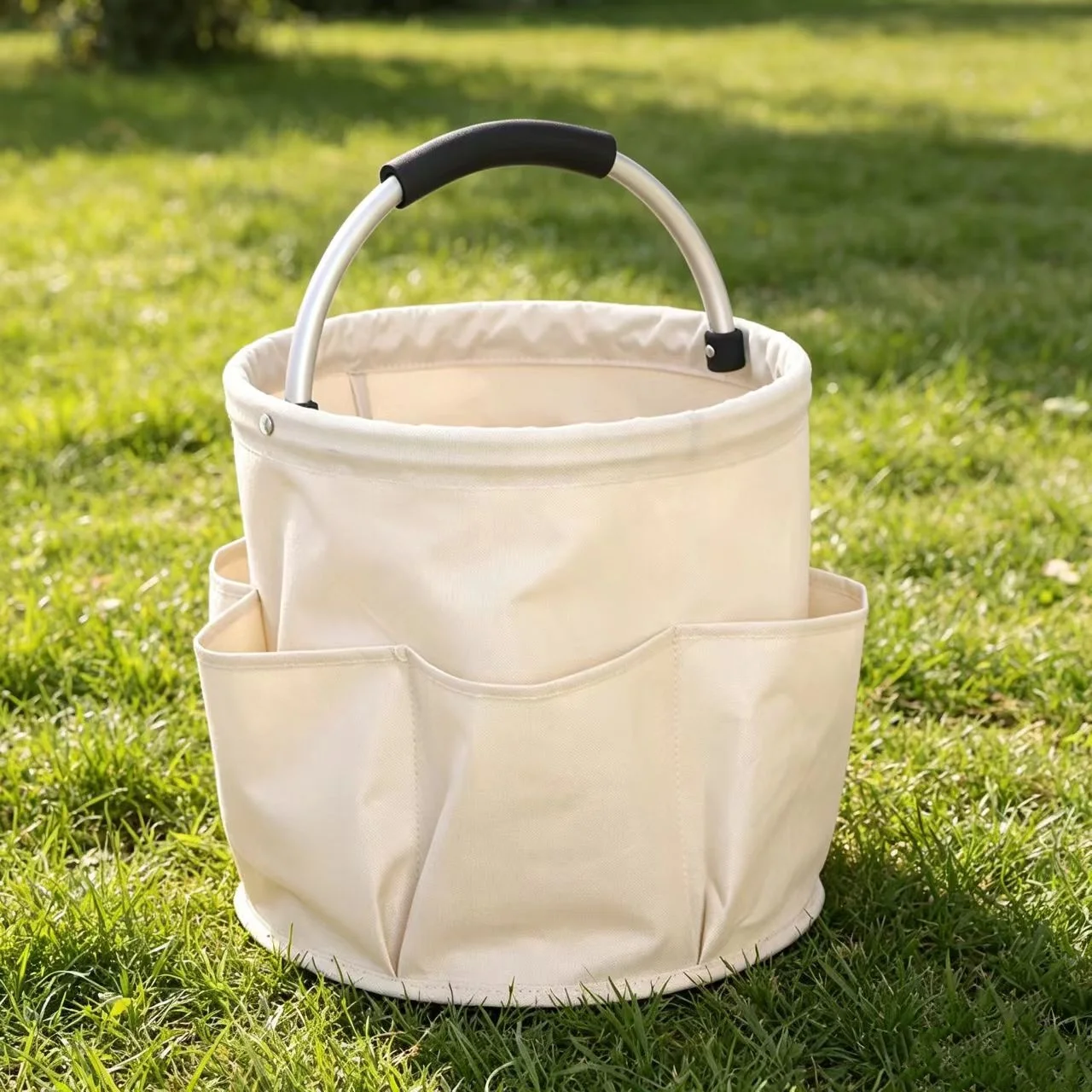 Portable Foldable Storage Basket with Aluminum Handle, Multi-Pocket Organizer Bag for Gardening, Cleaning, Camping, Home Storage
Portable Foldable Storage Basket with Aluminum Handle, Multi-Pocket Organizer Bag for Gardening, Cleaning, Camping, Home Storage