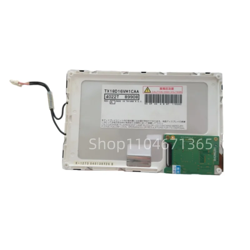 TX18D16VM1CAA 7 inch LCD Display Panel Screen Module for Repair Replacement 800*480
TX18D16VM1CAA 7 inch LCD Display Panel Screen Module for Repair Replacement 800*480
