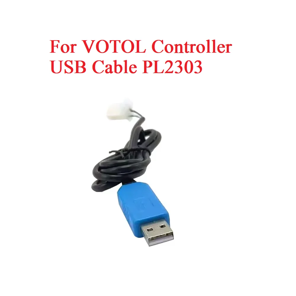 USB Cable PL2303 For VOTOL Controller EM30 EM50 EM80 EM100 EM150 5V New Programming Parameter Adjustment Tool
USB Cable PL2303 For VOTOL Controller EM30 EM50 EM80 EM100 EM150 5V New Programming Parameter Adjustment Tool