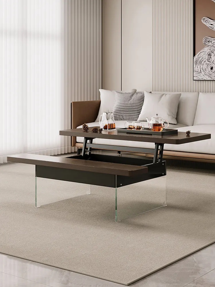 &* Adjustable Height Modern Coffee Table Living Room Small Apartment Multi-functional Lifting Worktable Stone Storage Square Des
&* Adjustable Height Modern Coffee Table Living Room Small Apartment Multi-functional Lifting Worktable Stone Storage Square Des