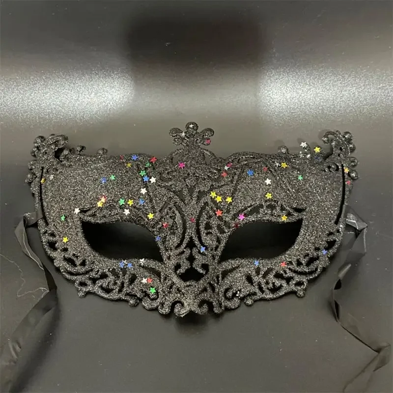 Women Hollow Carnival Masquerade Face Mask Cosplay Prom Party Props Costume Halloween Masquerade Mask Nightclub Queen Eye Mask
Women Hollow Carnival Masquerade Face Mask Cosplay Prom Party Props Costume Halloween Masquerade Mask Nightclub Queen Eye Mask