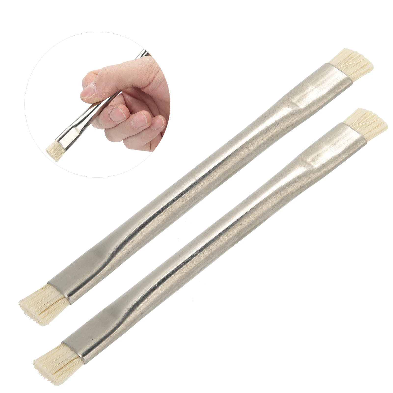 2pcs Anti‑Static Brush Metal ESD Safe Motherboard Cleaning Tools for PCB for Tablet Mobile Phone
2pcs Anti‑Static Brush Metal ESD Safe Motherboard Cleaning Tools for PCB for Tablet Mobile Phone