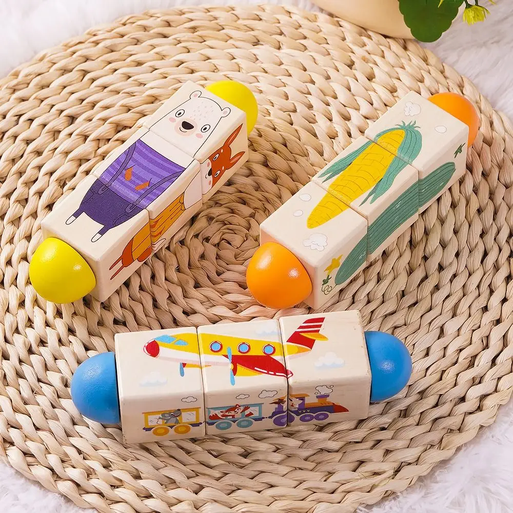 3D Wooden Rotating Puzzle Wooden Early Education Wooden Jigsaw Puzzle Colour Unisex Grasp Building Block Toys Children
3D Wooden Rotating Puzzle Wooden Early Education Wooden Jigsaw Puzzle Colour Unisex Grasp Building Block Toys Children