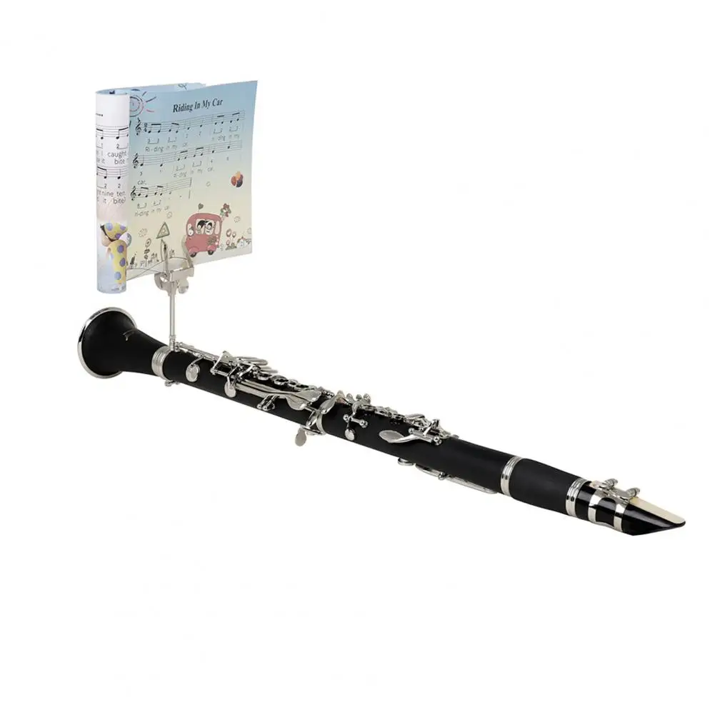 Clarinet Accessory for Musicians Lightweight Music Stand Alternative Clarinet Sheet Music Clip for Beginner for Clarinet
Clarinet Accessory for Musicians Lightweight Music Stand Alternative Clarinet Sheet Music Clip for Beginner for Clarinet