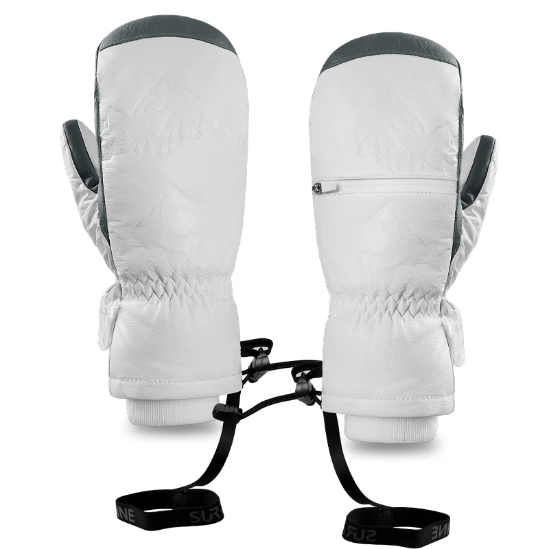 Men's Ski Gloves Waterproof Windproof Winter Warm Fleece Snowboard Mittens Outdoor Snow Sports Gloves for Women
Men's Ski Gloves Waterproof Windproof Winter Warm Fleece Snowboard Mittens Outdoor Snow Sports Gloves for Women