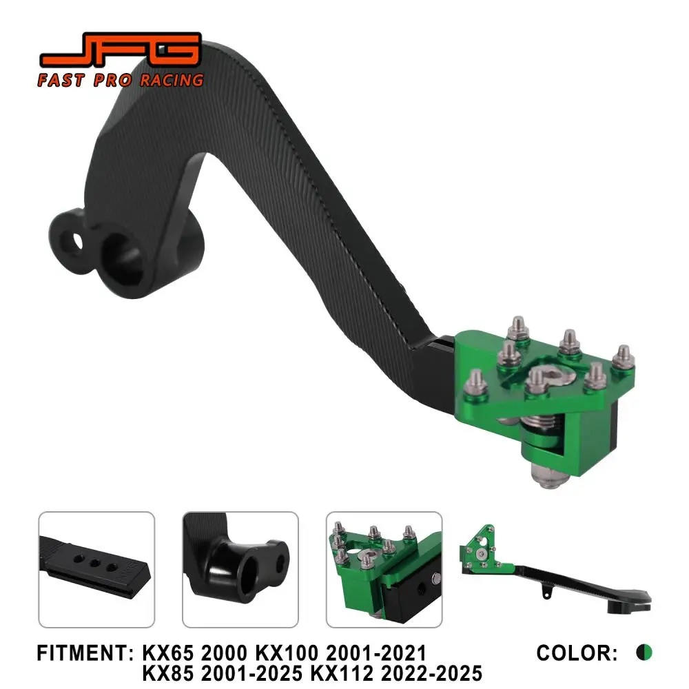 Motorcycle Accessories Foot Brake Pedal Lever Shifter Brake Tip For Kawasaki KX65 2000 KX100 2001-2021 KX85 2001-25 KX112 22-25
Motorcycle Accessories Foot Brake Pedal Lever Shifter Brake Tip For Kawasaki KX65 2000 KX100 2001-2021 KX85 2001-25 KX112 22-25