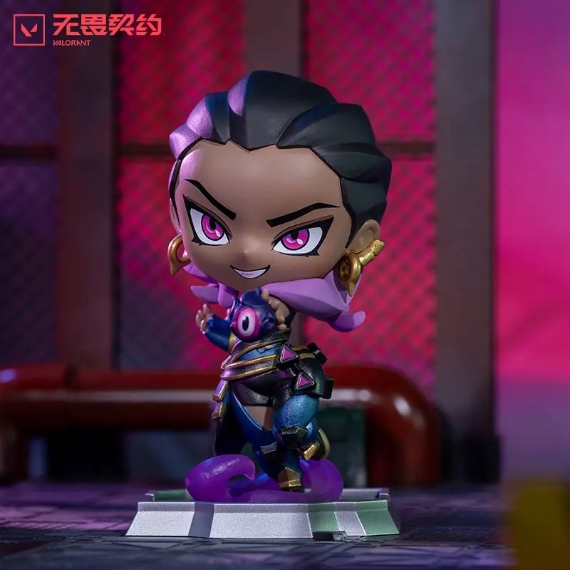 Valorant Reyna Chibi Figure Valorant Game Merchandise Collectible Figurine Desktop Decoration For Game Collectors And Fans
Valorant Reyna Chibi Figure Valorant Game Merchandise Collectible Figurine Desktop Decoration For Game Collectors And Fans