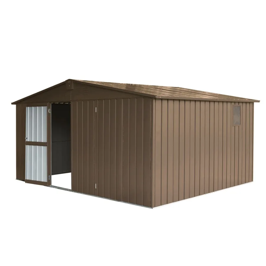 Backyard Storage Shed 11' x 12.5' with Galvanized Steel Frame Windows Outdoor Garden Shed Metal Utility Tool Storage Room with
Backyard Storage Shed 11' x 12.5' with Galvanized Steel Frame Windows Outdoor Garden Shed Metal Utility Tool Storage Room with