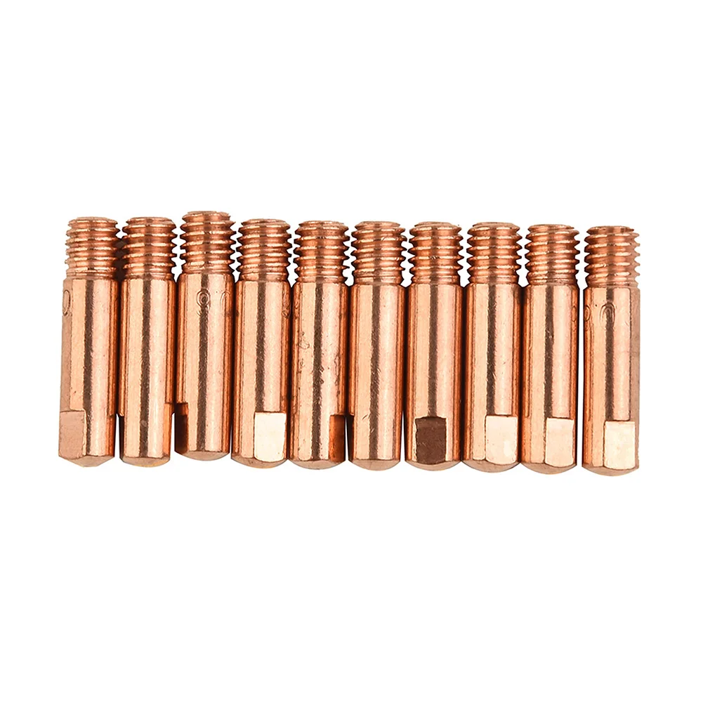 Long Lasting Durability M6 x 10pcs MB15AK Welding Contact Tips, 0 6 1 2mm Range, Compatible with Binzel Style Torches
Long Lasting Durability M6 x 10pcs MB15AK Welding Contact Tips, 0 6 1 2mm Range, Compatible with Binzel Style Torches