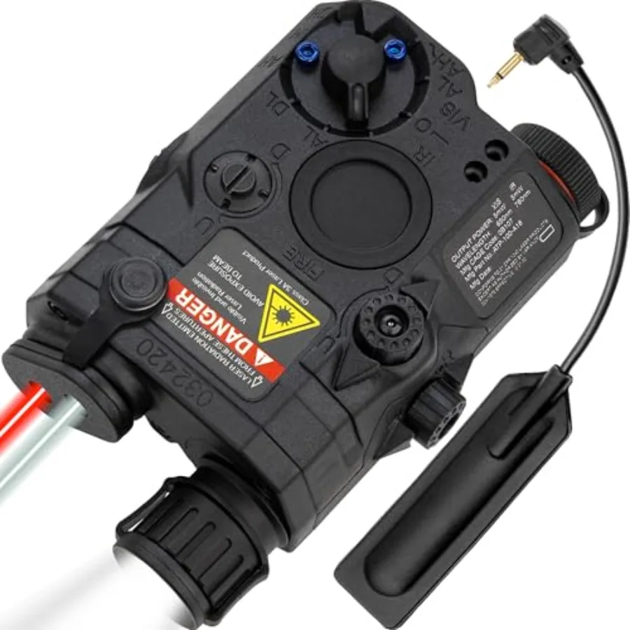 Airsoft PEQ-15 IR Laser + Visible Red Laser + White LED Flashlight
Airsoft PEQ-15 IR Laser + Visible Red Laser + White LED Flashlight