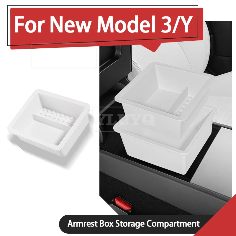 For Tesla Juniper Model Y central console armrest storage box silicone storage anti-slip protective mat interior accessory
For Tesla Juniper Model Y central console armrest storage box silicone storage anti-slip protective mat interior accessory