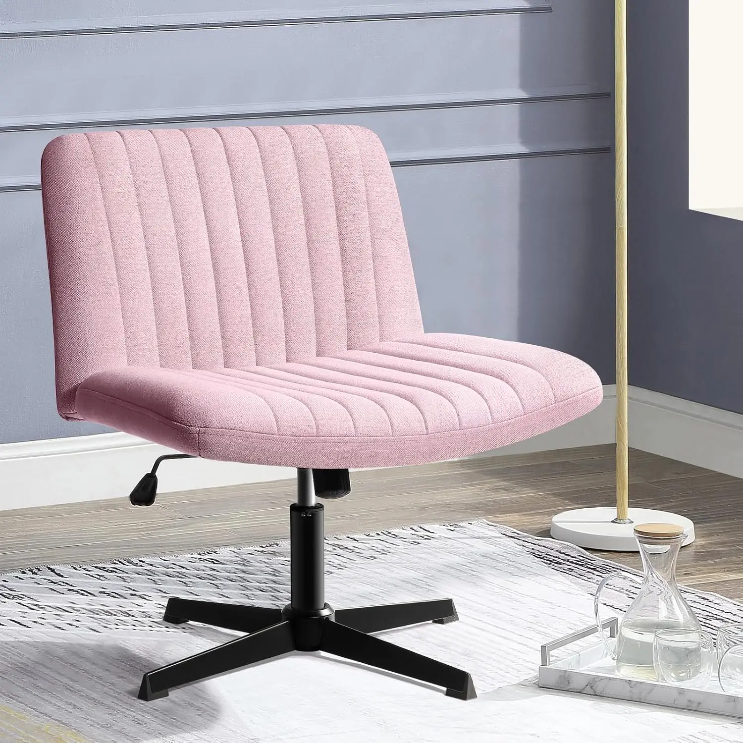 Criss Cross Chair,Arml Cross Legged Office Desk Chair No Wheels,Fabric Padded Modern Swivel Height Adjustable Mid Ba Wide Seat
Criss Cross Chair,Arml Cross Legged Office Desk Chair No Wheels,Fabric Padded Modern Swivel Height Adjustable Mid Ba Wide Seat