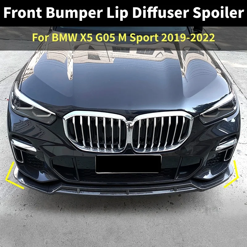 3Pcs/set For BMW X5 G05 2019-2022 Auto Front Bumper Lip Diffuser Spoiler Kit Car Accessories Glossy Black /Carbon Fiber
3Pcs/set For BMW X5 G05 2019-2022 Auto Front Bumper Lip Diffuser Spoiler Kit Car Accessories Glossy Black /Carbon Fiber