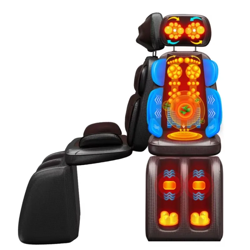 Multi-functional Portable Vibration Massage Cushion with Neck, Back, Waist and Leg Heat Compress Kneading Massage Device
Multi-functional Portable Vibration Massage Cushion with Neck, Back, Waist and Leg Heat Compress Kneading Massage Device