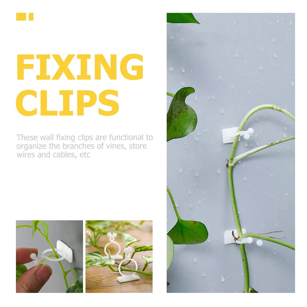 100pcs Plant Clips Vine Support Fixtures Hooks Green Resin Garden Balcony Wall Climbing Plant Support
100pcs Plant Clips Vine Support Fixtures Hooks Green Resin Garden Balcony Wall Climbing Plant Support