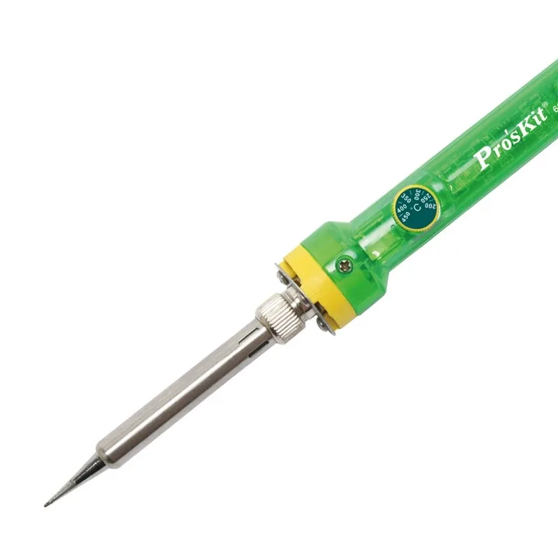 Pro'skit SI-131G Adjustable Temperature Electric Soldering Iron Welding Solder Rework Station Heat Pencil Welding Repair Tools
Pro'skit SI-131G Adjustable Temperature Electric Soldering Iron Welding Solder Rework Station Heat Pencil Welding Repair Tools