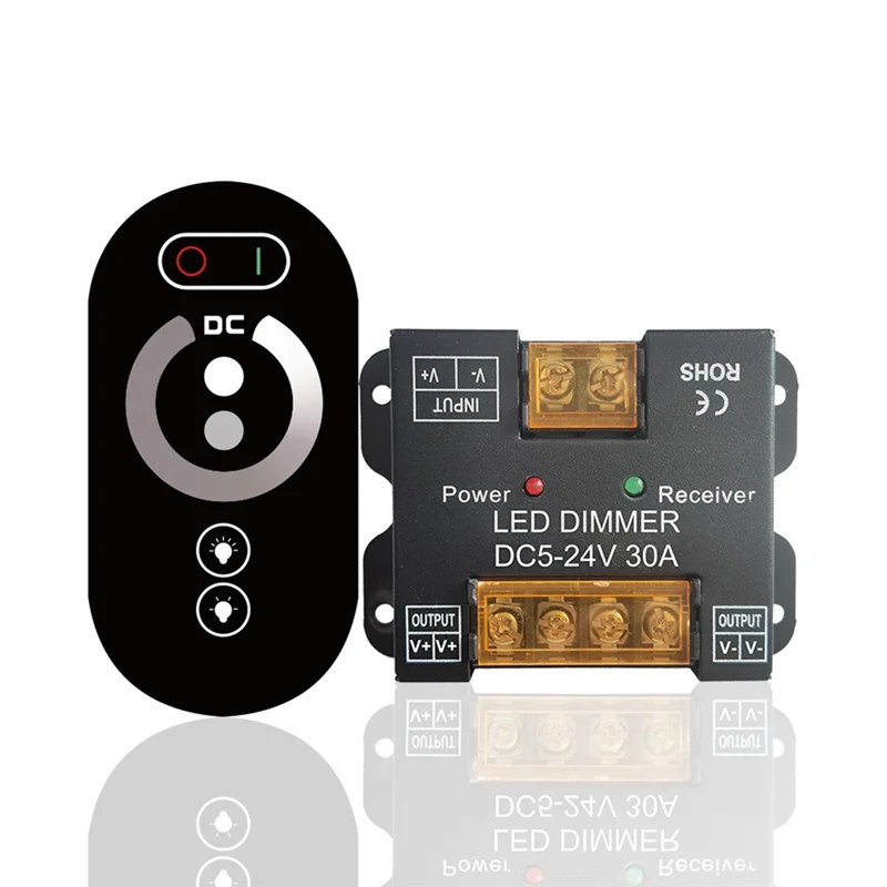 TFORU-RF 30A Touch Dc12v Dc24v Одноцветный контроллер RF Touch Controller Kit RF 30A Сенсорный контроллер Светодиодный диммер для светодиодных фонарей
TFORU-RF 30A Touch Dc12v Dc24v Одноцветный контроллер RF Touch Controller Kit RF 30A Сенсорный контроллер Светодиодный диммер для светодиодных фонарей