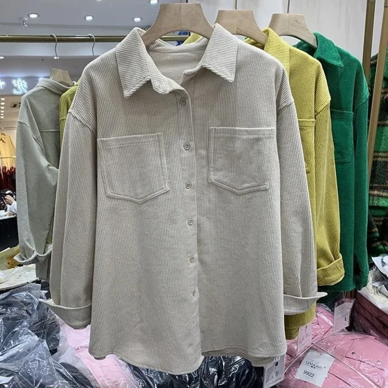 Casual Woman Camel Loose Pocket Woolen Shirt 2023 Fashion Ladies Autumn Long Sleeve Thick Blouse Coat Female Long Outwear
Casual Woman Camel Loose Pocket Woolen Shirt 2023 Fashion Ladies Autumn Long Sleeve Thick Blouse Coat Female Long Outwear