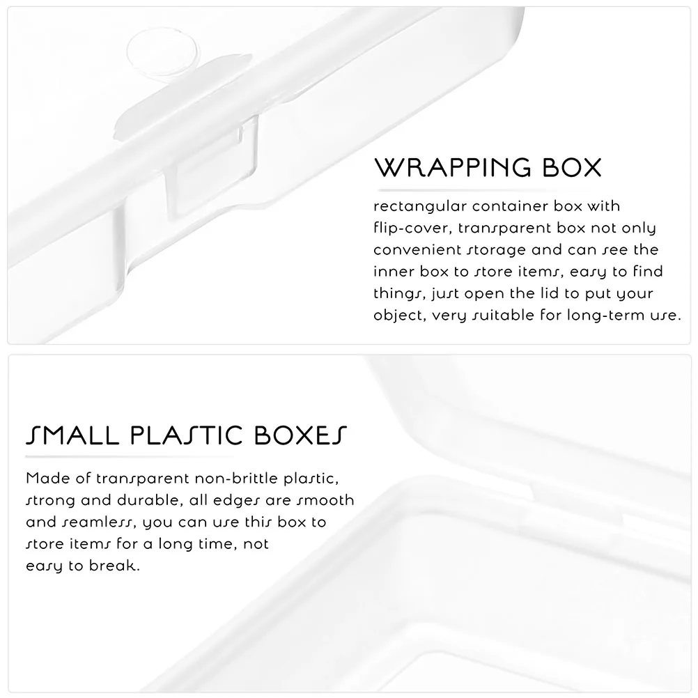 30Pcs Clear Plastic Storage Containers Small Box Hinged Lid Beads Candy Jewelry Organizer Plastic Storage Box Clear Container
30Pcs Clear Plastic Storage Containers Small Box Hinged Lid Beads Candy Jewelry Organizer Plastic Storage Box Clear Container