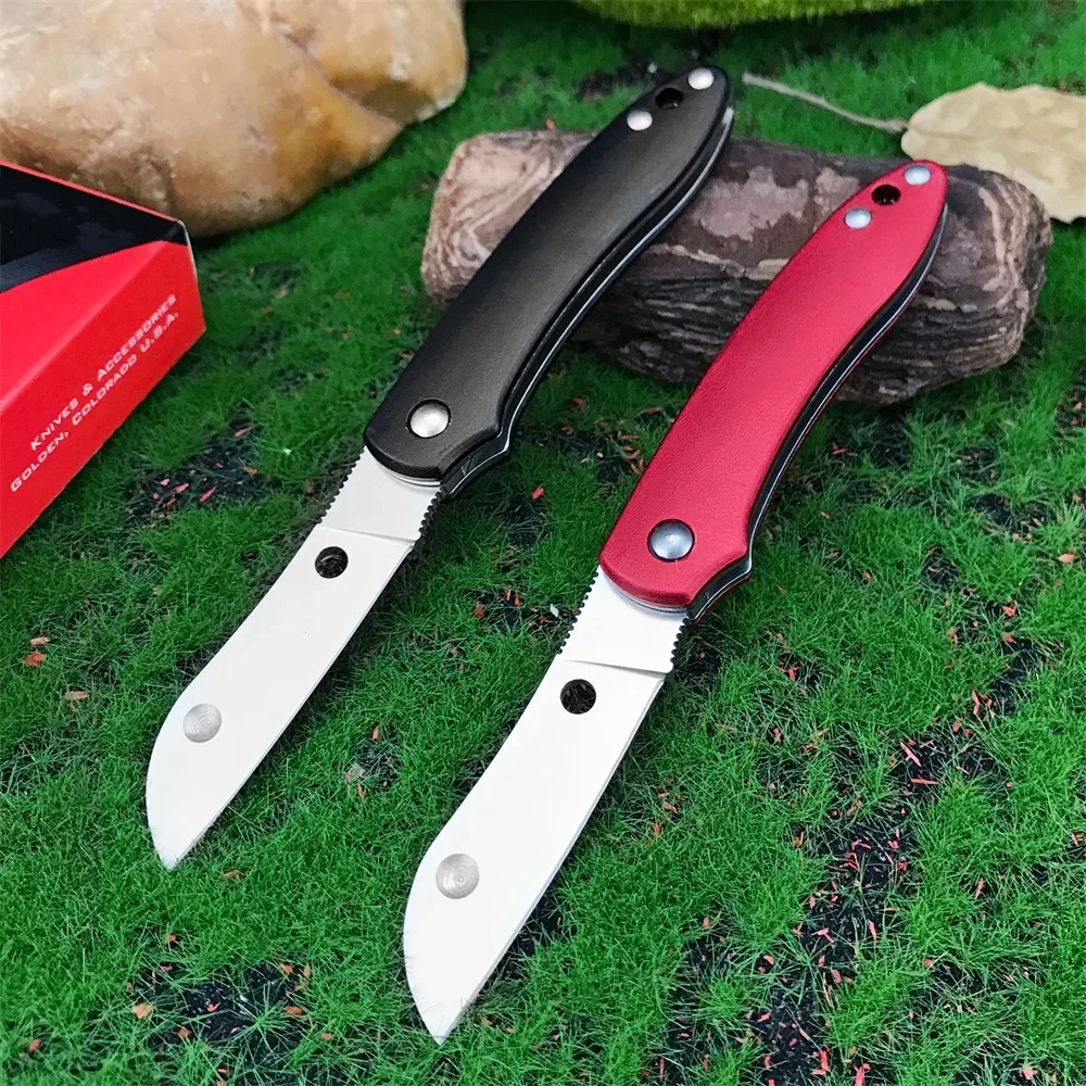High Quality C189 Folding Knife 440C Blade Sharp Outdoor Defense Rescue Cutting Knife Camping Survival Portable EDC Tool
High Quality C189 Folding Knife 440C Blade Sharp Outdoor Defense Rescue Cutting Knife Camping Survival Portable EDC Tool
