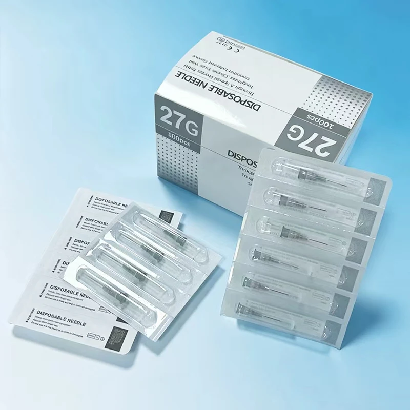 100pcs 27G 13mm 25mm Disposable 27G Needle Hand Tool Parts
100pcs 27G 13mm 25mm Disposable 27G Needle Hand Tool Parts