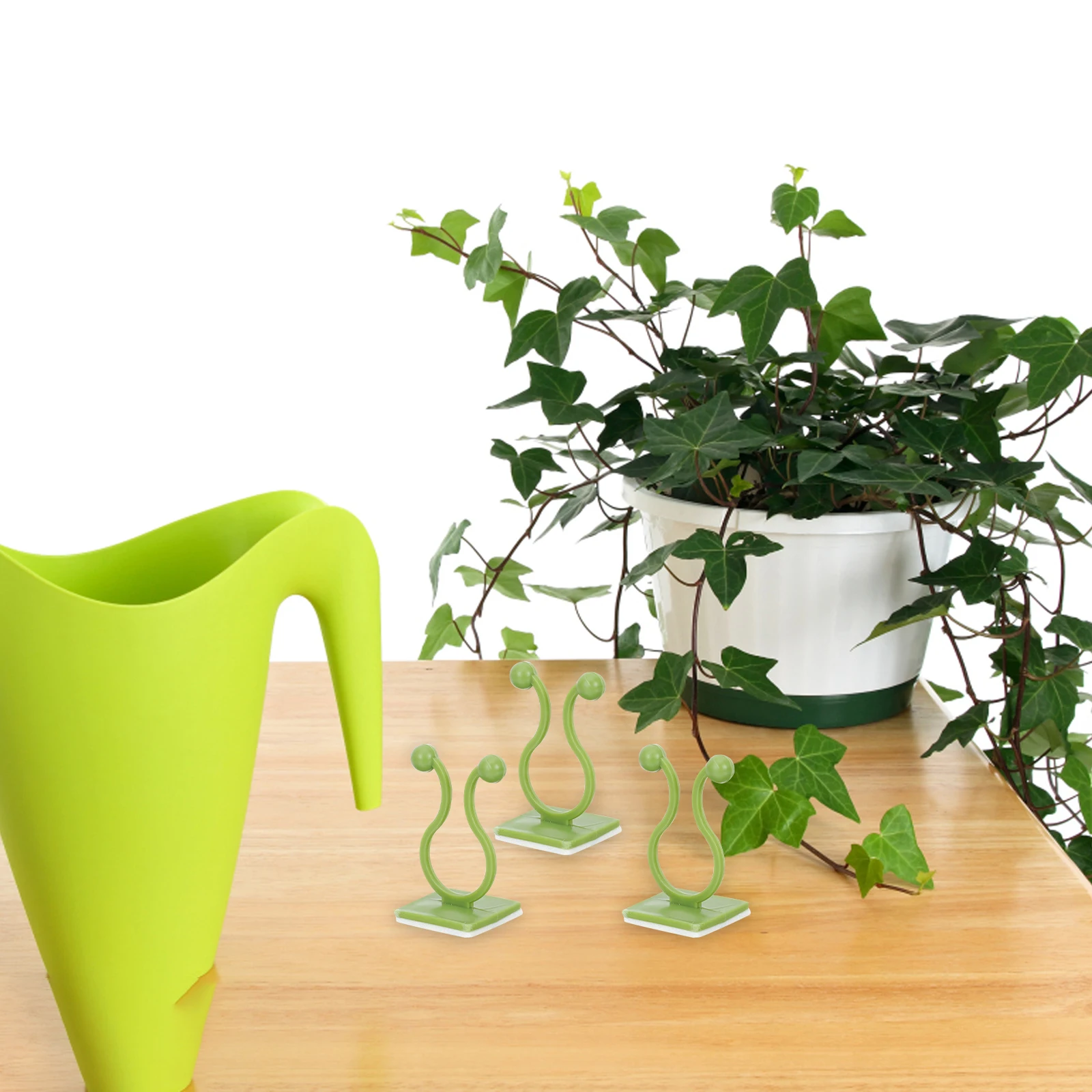 200 Pcs Clips for Plants Support Standwich Hook Sticky Fixer Hooks Desktop Green Abs
200 Pcs Clips for Plants Support Standwich Hook Sticky Fixer Hooks Desktop Green Abs