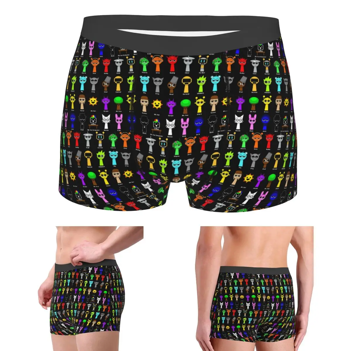 Boxer Underpants Shorts All My Sprunki Game Toys Panties Male Ventilate Underwear for Homme Man Boyfriend Gift
Boxer Underpants Shorts All My Sprunki Game Toys Panties Male Ventilate Underwear for Homme Man Boyfriend Gift