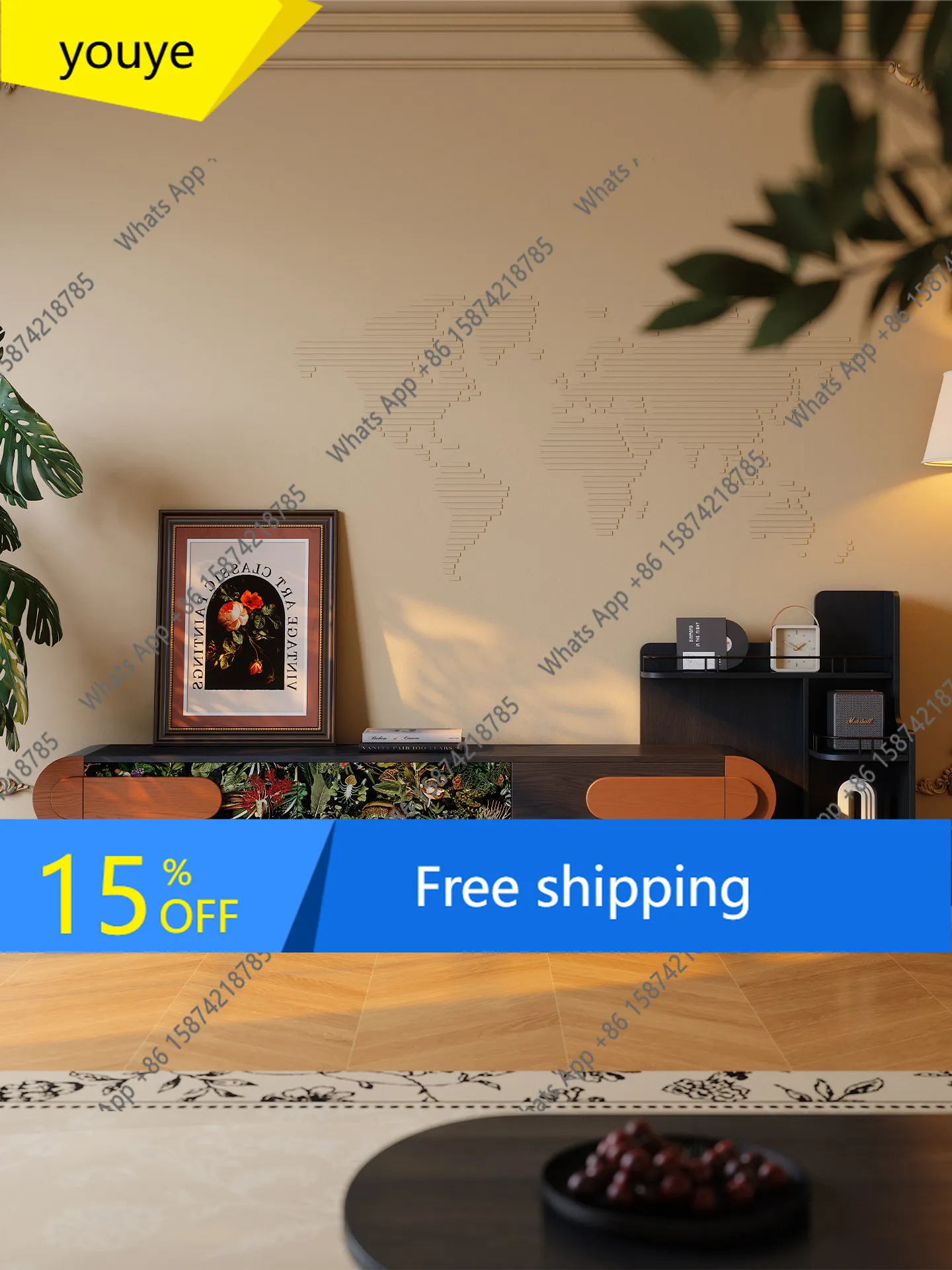 N68 French retro TV cabinet storage against the wall small apartment living room antique designer style high sense
N68 French retro TV cabinet storage against the wall small apartment living room antique designer style high sense