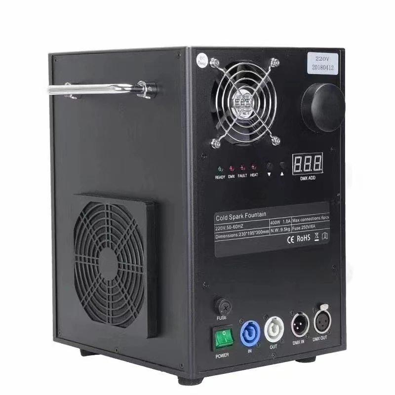6 pieces Professional New remote control 750w Wedding Stage Firework Fountain Pyrotechnics Equipment Cold Fireworks Machine
6 pieces Professional New remote control 750w Wedding Stage Firework Fountain Pyrotechnics Equipment Cold Fireworks Machine