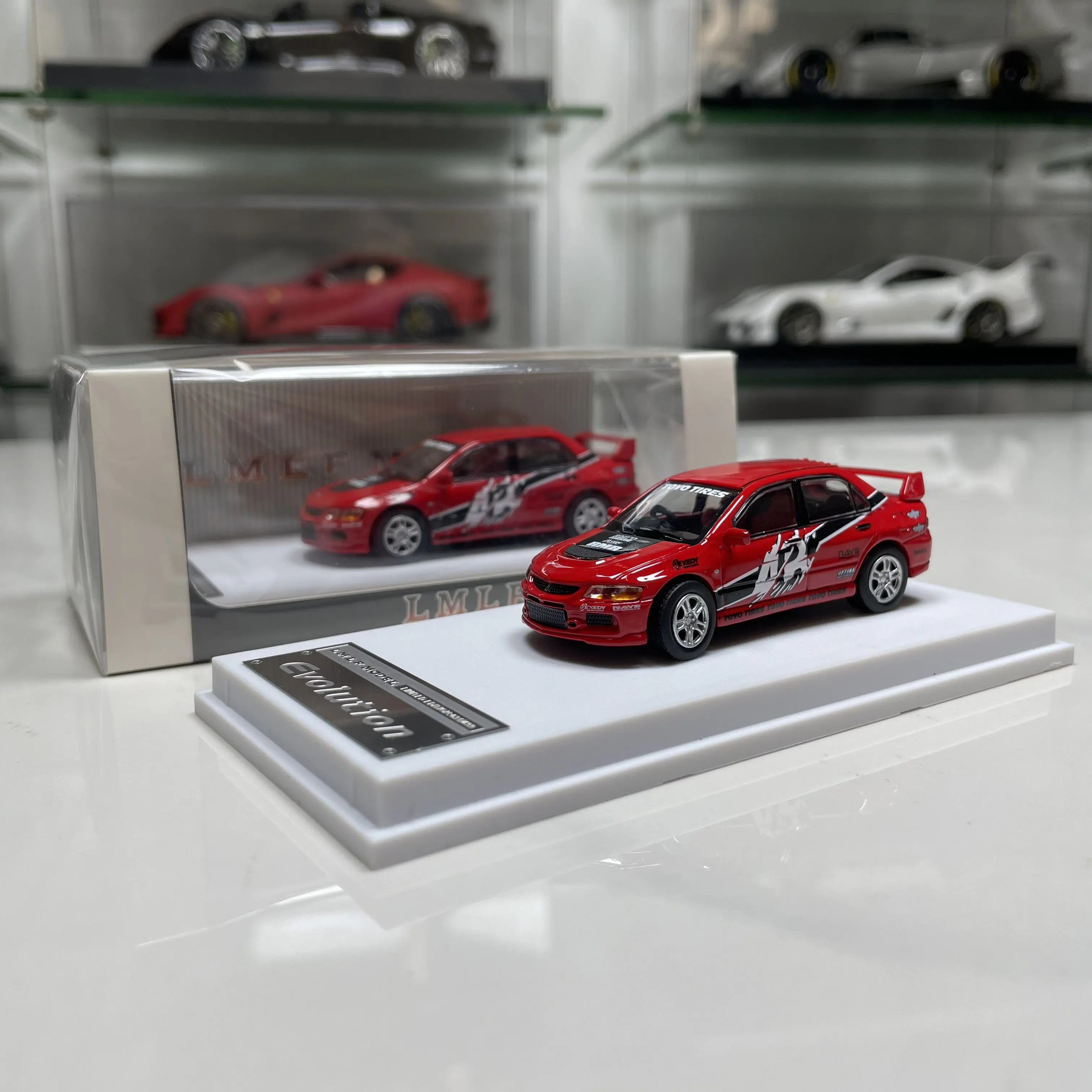 Diecast LMLF Mitsubishi Lancer EVO 9th Generation 1:64 Scale Alloy Car Model
Diecast LMLF Mitsubishi Lancer EVO 9th Generation 1:64 Scale Alloy Car Model