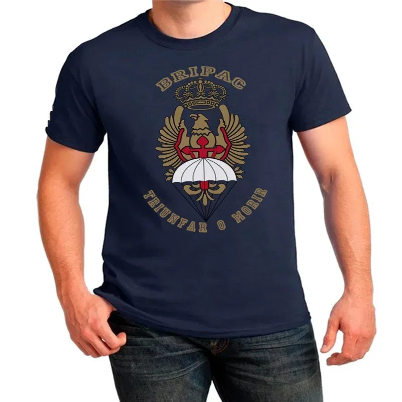 BRIPAC Motto: Win or Dead Военная футболка десантника, 100% хлопок, с круглым вырезом, летняя повседневная мужская футболка с короткими рукавами, размер S-3XL
BRIPAC Motto: Win or Dead Военная футболка десантника, 100% хлопок, с круглым вырезом, летняя повседневная мужская футболка с короткими рукавами, размер S-3XL