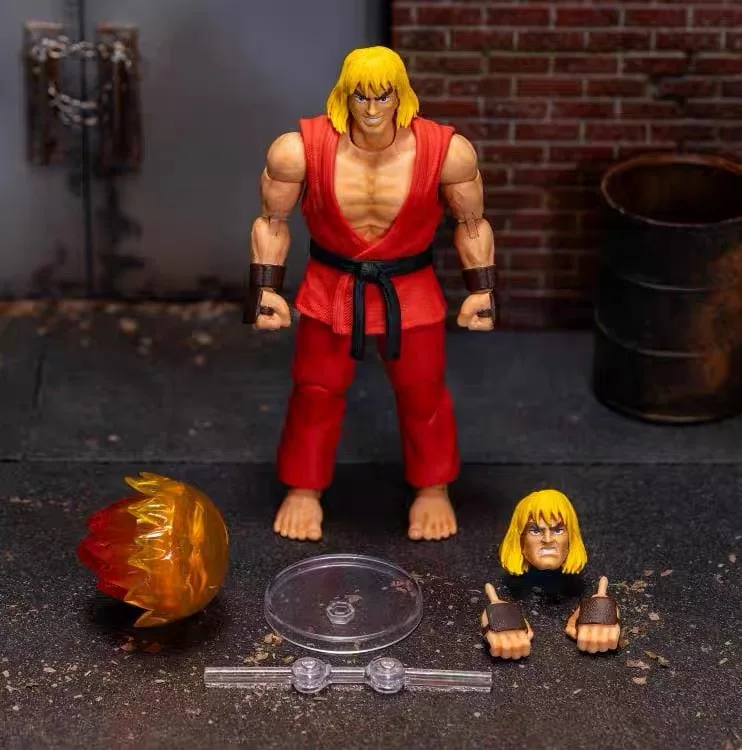 6inches Jada Toys 1/12 Ultra Street Fighter II: The Final Challengers Ken M.Bison Dhalsim for Gift
6inches Jada Toys 1/12 Ultra Street Fighter II: The Final Challengers Ken M.Bison Dhalsim for Gift