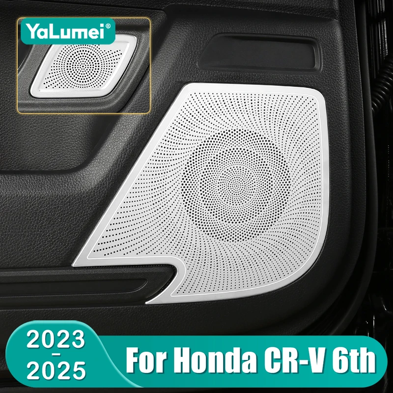 For Honda CRV 2023 2024 2025 CR-V 6th Gen Hybrid Car Door Audio Speaker Trim Cover Tweeter Stainless Steel Accessories
For Honda CRV 2023 2024 2025 CR-V 6th Gen Hybrid Car Door Audio Speaker Trim Cover Tweeter Stainless Steel Accessories