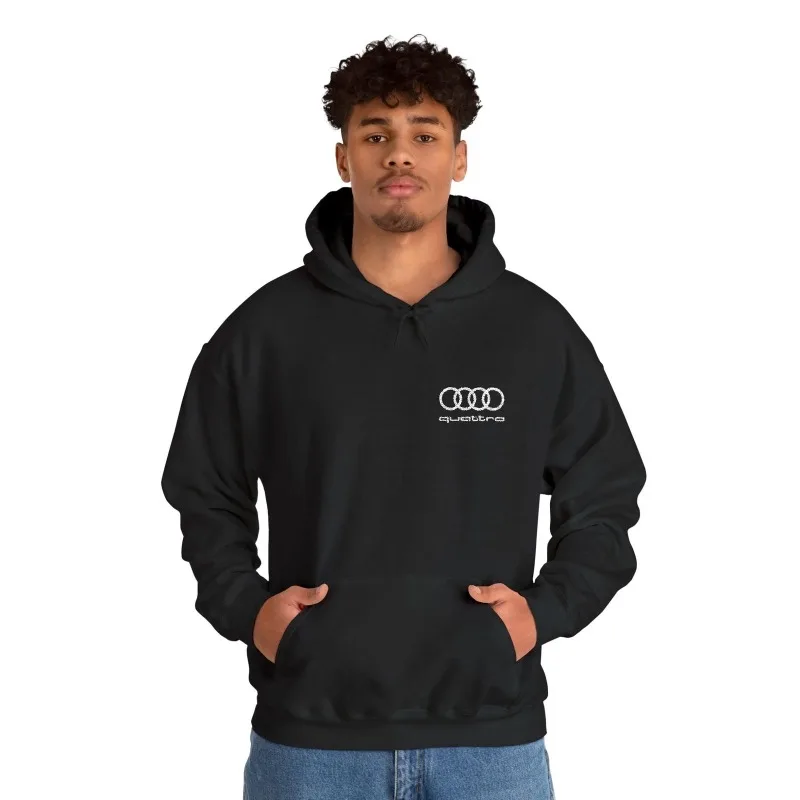 Audi Quattro Sportswear Autumn/Winter Men's Hooded Car Enthusiast Sportswear Premium Printed Casual Comfort Hoodie
Audi Quattro Sportswear Autumn/Winter Men's Hooded Car Enthusiast Sportswear Premium Printed Casual Comfort Hoodie