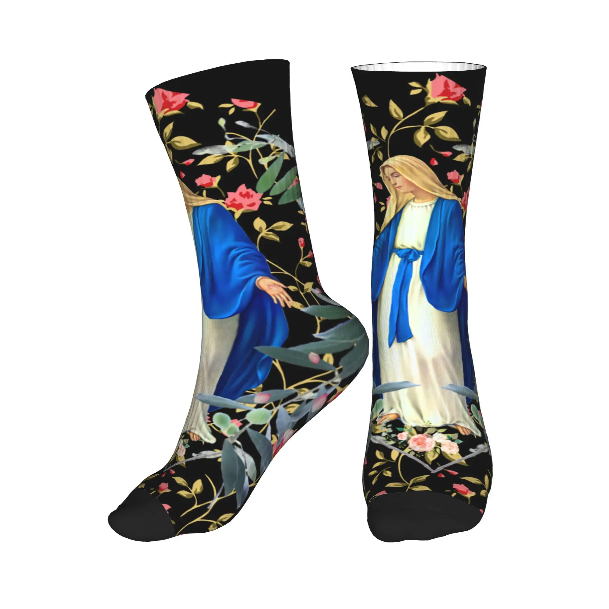 Harajuku Our Lady of Guadalupe Virgin Mary Socks Women Men Warm 3D Printing Football Sports Socks
Harajuku Our Lady of Guadalupe Virgin Mary Socks Women Men Warm 3D Printing Football Sports Socks