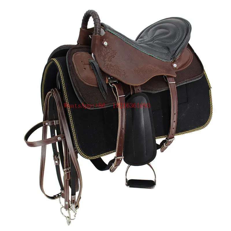 Cowhide Saddle Pony Rider Equestrian Supplies Saddle Saddle
Cowhide Saddle Pony Rider Equestrian Supplies Saddle Saddle