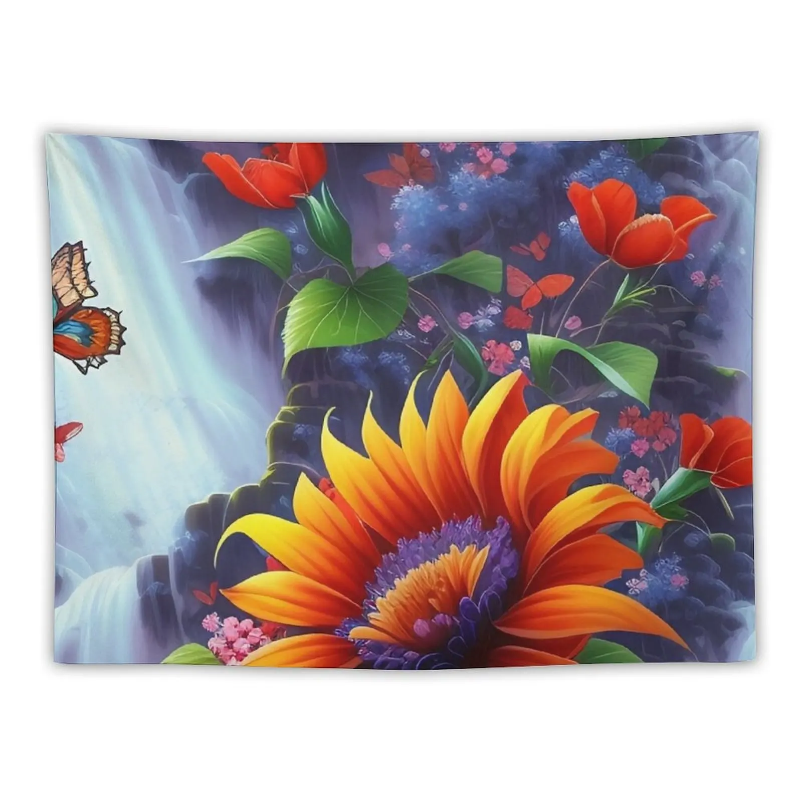 Orange Flower at the Waterfall Tapestry Things To The Room Room Decoration Korean Style Tapestry
Orange Flower at the Waterfall Tapestry Things To The Room Room Decoration Korean Style Tapestry