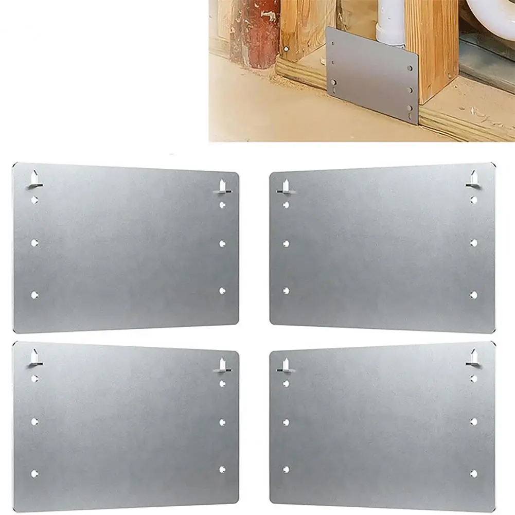 4Pcs Nail Stopper Plate Self Nailing Wood Stud Protector Plumbing Wiring Drywall Protection Galvanized Nail Guard Pipe Protectio
4Pcs Nail Stopper Plate Self Nailing Wood Stud Protector Plumbing Wiring Drywall Protection Galvanized Nail Guard Pipe Protectio