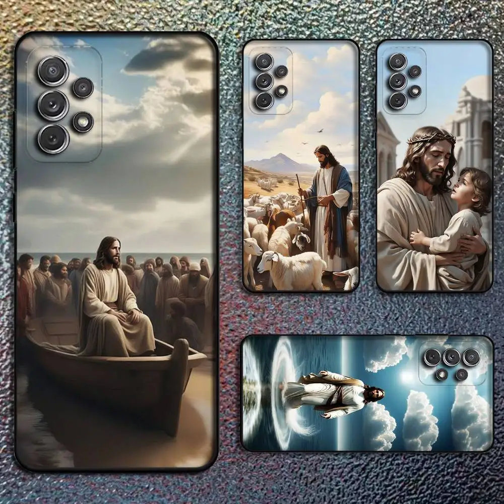 Jesus Christ God Bless You Phone Case For Samsung S25,S24,S21,S22,S23,S30,Ultra,S20,Plus,Fe,Lite,Note,10,9,5G Black Cover
Jesus Christ God Bless You Phone Case For Samsung S25,S24,S21,S22,S23,S30,Ultra,S20,Plus,Fe,Lite,Note,10,9,5G Black Cover