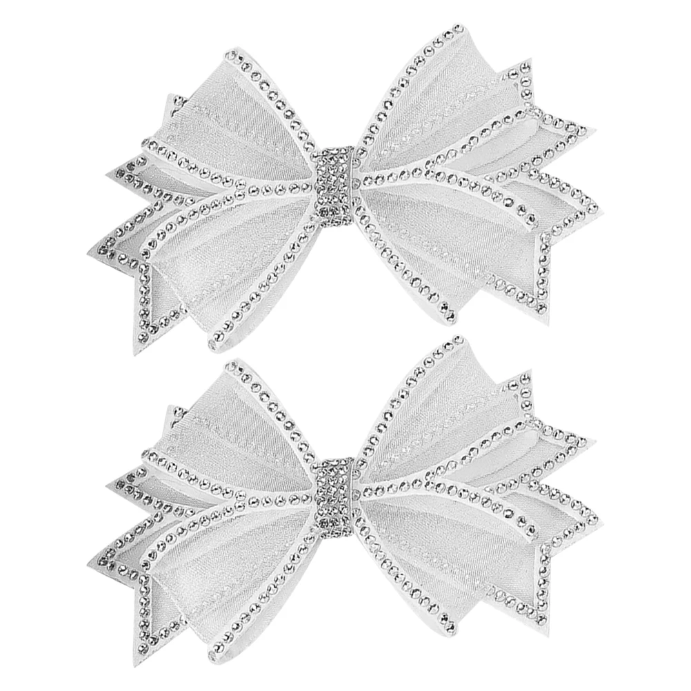 2pcs Women Bow Charms Bridal Fabric Charms Mesh Decorations Handmade Bow Decor Shoe Decorations Shoe Accessories
2pcs Women Bow Charms Bridal Fabric Charms Mesh Decorations Handmade Bow Decor Shoe Decorations Shoe Accessories