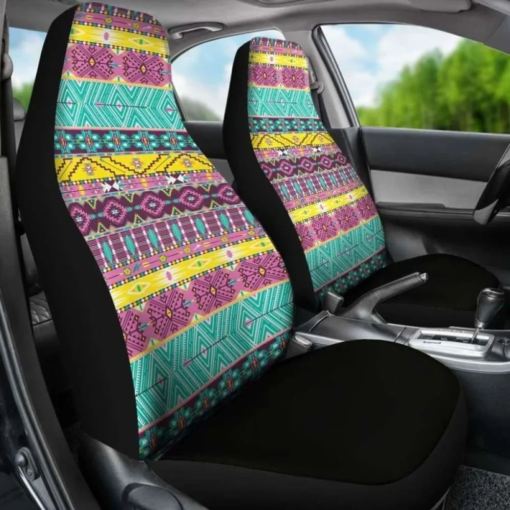 Чехлы на автомобильные сиденья Boho Aztec Art Custom, комплект из 2 универсальных защитных чехлов на передние сиденья
Чехлы на автомобильные сиденья Boho Aztec Art Custom, комплект из 2 универсальных защитных чехлов на передние сиденья