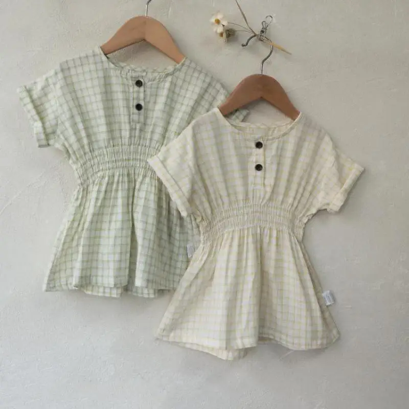 2026 Summer New Girls Short Sleeve Dress Cotton Toddler Fashion Thin Plaid Dress Baby Girl Cute Princess Dress Infant Clothes
2026 Summer New Girls Short Sleeve Dress Cotton Toddler Fashion Thin Plaid Dress Baby Girl Cute Princess Dress Infant Clothes
