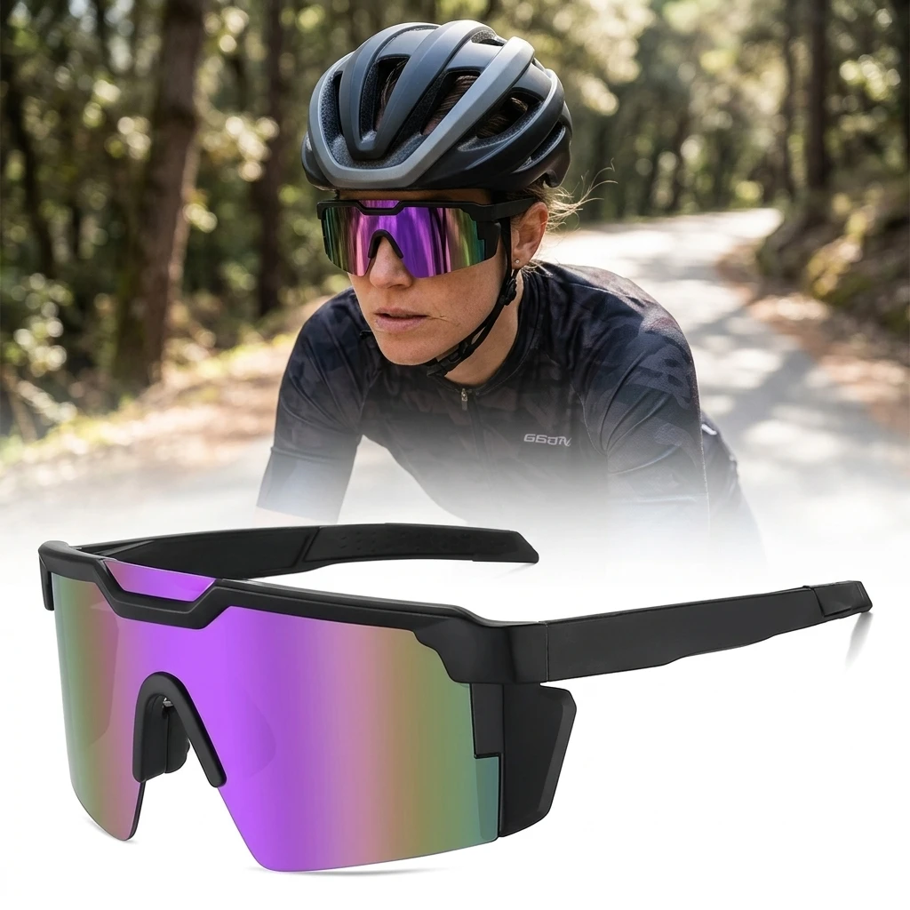 Cycling Sunglasses Polarized UV400 Sports Goggles for Outdoor Riding, Fishing, Hiking, and Driving – Half Frame PC Lens
Cycling Sunglasses Polarized UV400 Sports Goggles for Outdoor Riding, Fishing, Hiking, and Driving – Half Frame PC Lens