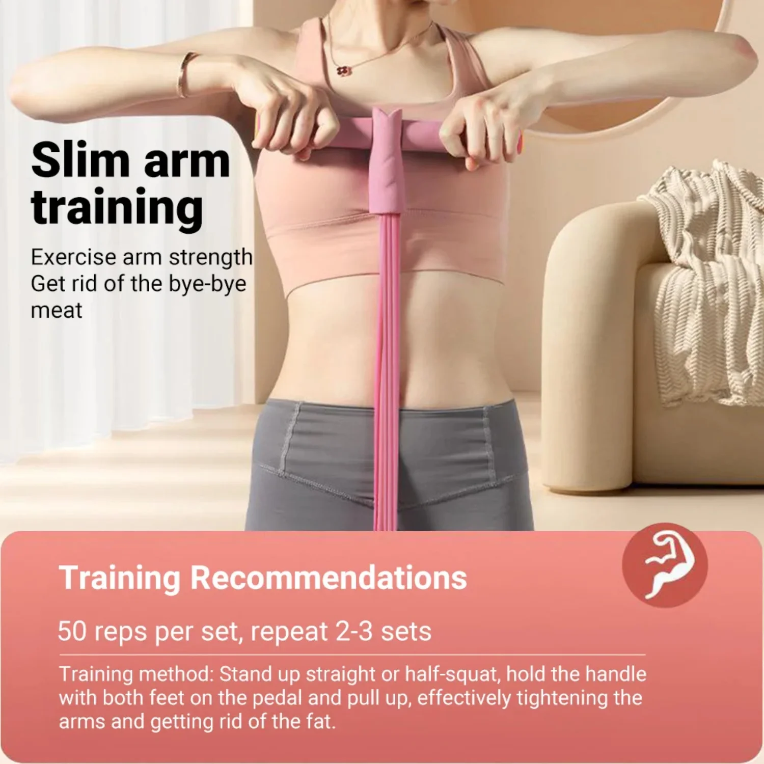 6-Tube Resistance Bands Yoga Pedal Puller Band Elastic Pull Rope Fitness Equipment Abdomen Waist Arm Training Gym
6-Tube Resistance Bands Yoga Pedal Puller Band Elastic Pull Rope Fitness Equipment Abdomen Waist Arm Training Gym